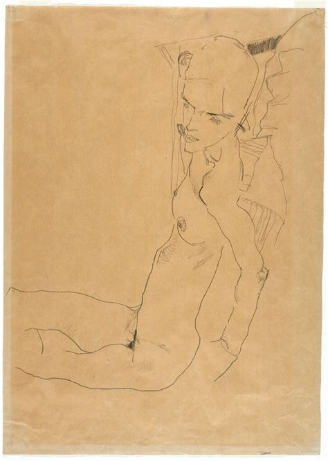 Egon Schiele On Twitter Egon Schiele Seated Nude 1911 Egonschiele