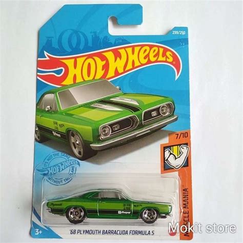 Jual Hotwheels Plymouth Barracuda Formula S Hot Wheels Mattel Original Di Seller Mokit Store