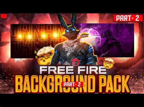 Free Fire Thumbnail Background Pack Part Backgrounds Free