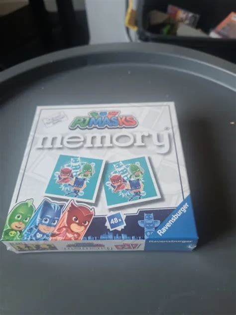 Ravensburger Pj Masks Mini Memory Game For Kids Brand New £405