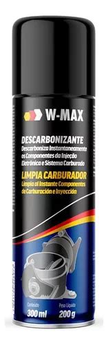 Descarbonizante Limpa Carburador Borboleta W Max Wurth 300ml