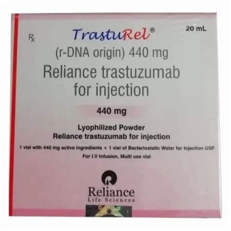 Mg Trasturel Injection Reliance Trastuzumab At Rs Vial In