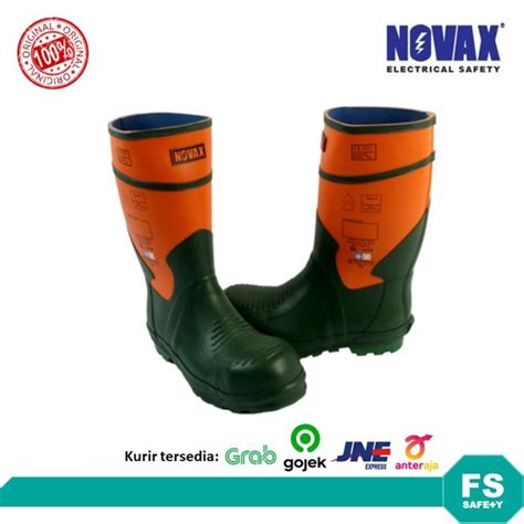 Jual Novax Sepatu Safety Boots Shoes Anti Listrik Kv Original