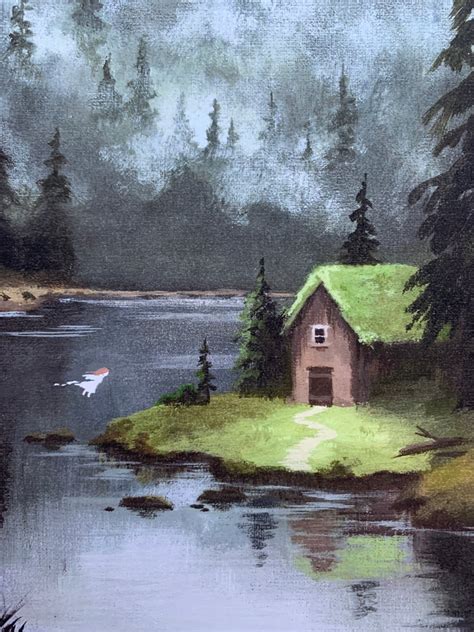Forest Cottage 8x10 Print The Creeping Moon