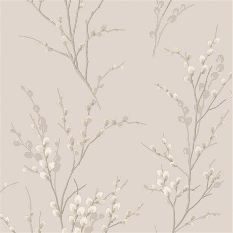 Pussy Willow Dove Grey Wallpaper Laura Ashley
