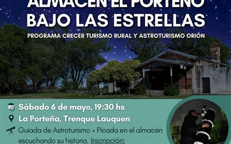 Almac N El Porte O Bajo Las Estrellas Una Experiencia Diferente Que