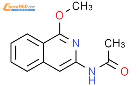 N 1 methoxyisoquinolin 3 yl acetamideCAS号110128 57 9 960化工网