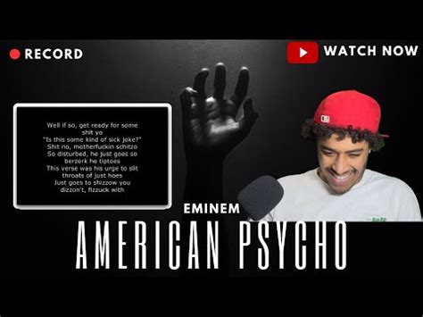 New Eminem Reaction First Time Hearing D American Psycho