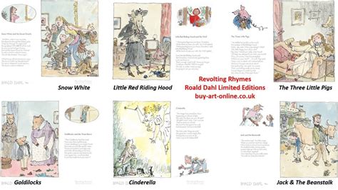 Revolting Rhymes Collectors Editions | Buy Art Online