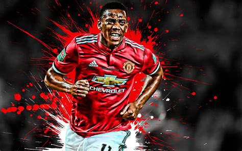 Anthony Martial Manchester United Fc French Football Player Striker