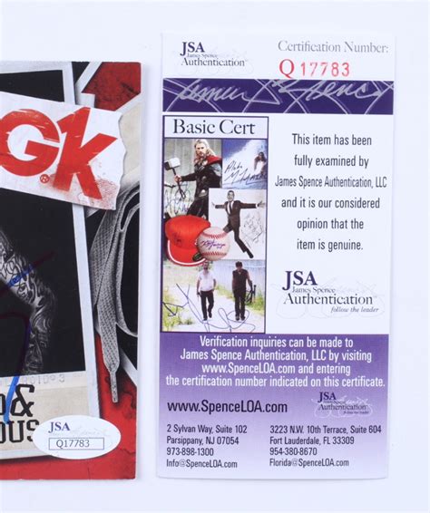 Machine Gun Kelly Signed Half Naked Almost Famous CD Cover Inscribed EST 4 LIFE Beckett