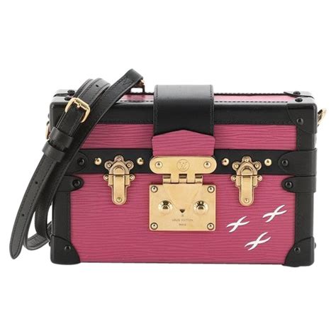 Louis Vuitton Petite Malle Handbag Epi Leather At Stdibs Pink Louis