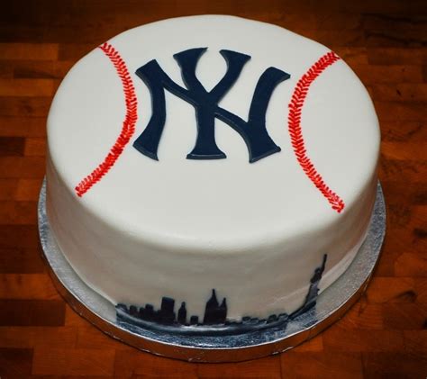 Ny Yankees Birthday Cake