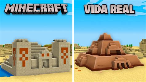 ESTRUTURAS Da VIDA REAL No MINECRAFT YouTube