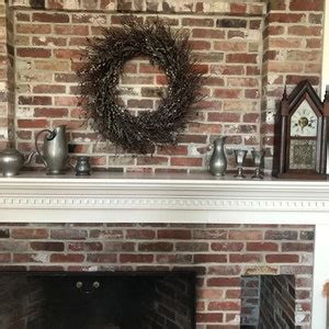 Extra Large Pussy Willow And Twig Wreath Etsy