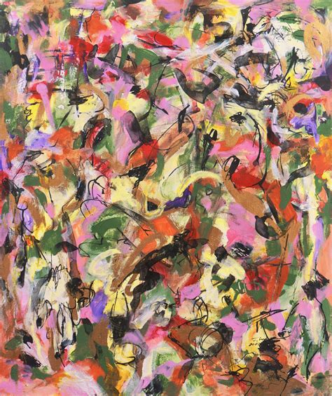 Judith Lindbloom Action Abstract New York Abstract Expressionism