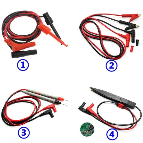 Zestaw Kabli Multimetru JX Wtyczka Bananowa Na Podw Jny Haczyk Zacisk