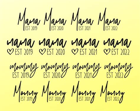 Mom Svg Bundle Mom Life Svg Mama Svg Funny Mom Svg Mom Etsy