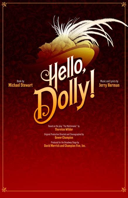 Hello Dolly Poster Theatre Artwork And Promotional Material By