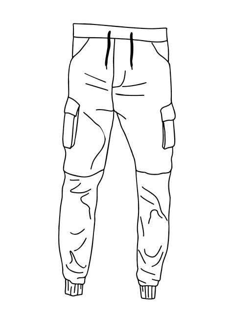 Pants Images Coloring Page Free Printable Coloring Pages