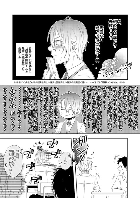 くにちょぎ「キスの日らしかったので過去のくにちょぎキス漫画再掲、滑り込みで失礼します～」理人🗻🗻の漫画