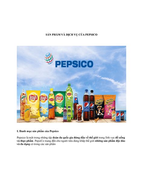 S N Ph M V D Ch V C A Pepsico S N Ph M V D Ch V C A Pepsico I