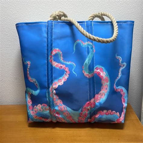 Sea Bags Maine Bags Sea Bags Bright Octopus Beach Tote Poshmark