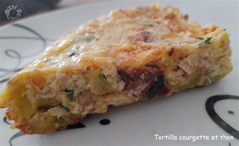 Tortilla Courgette Et Thon Bzh Sandra