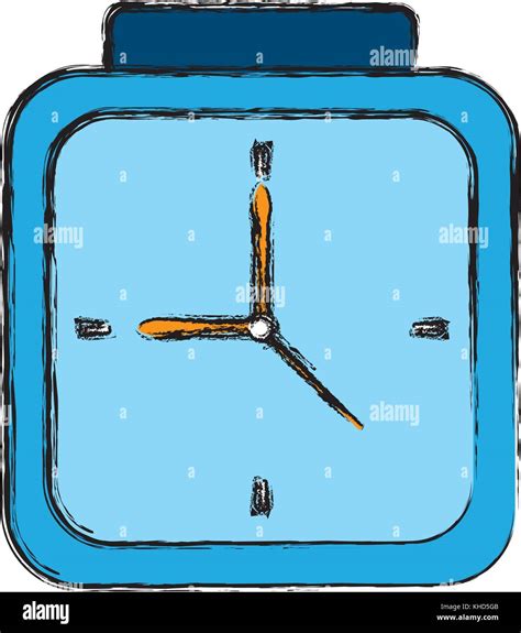 Vintage Clock Isolated Stock Vector Image And Art Alamy