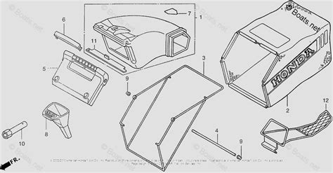 Honda Lawn Mowers HR215 SXA VIN MZAM 6000001 OEM Parts Diagram For