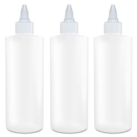 Buy BRIGHTFROMTwist Top Applicator Bottles Squeeze 8 OZ Empty Hair