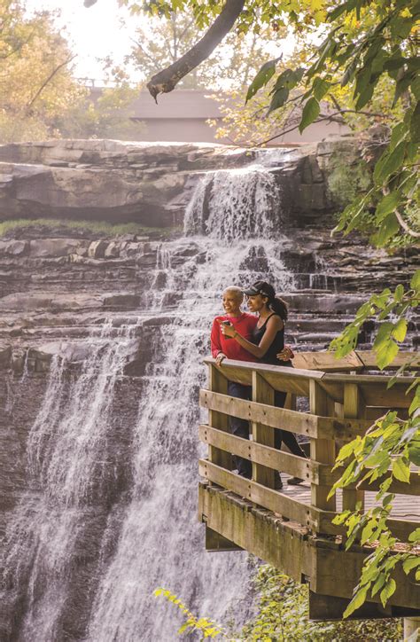 Explore the Brandywine Falls Trail • CompassOhio