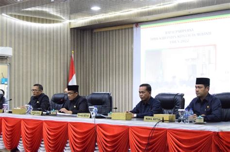 Fraksi Fraksi Dprd Sampaikan Pandangan Umum Terhadap Ranperda