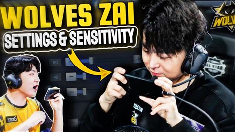 Wolves Zai Settings And Sensitivity Reveal Youtube