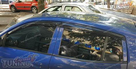 Ветровики Киа Пиканто 1 (дефлекторы окон Kia Picanto 1) Cobra Tuning ...
