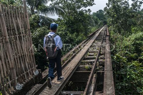 Target Reaktivasi Stasiun Rangkasbitung Labuan Antara Foto