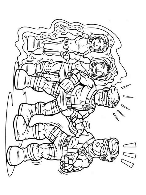 Super Hero Squad coloring pages