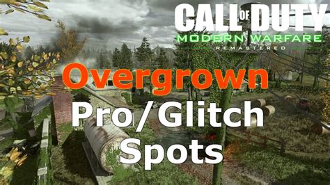 Glitch Spots On Overgrown Modern Warfare Remastered YouTube