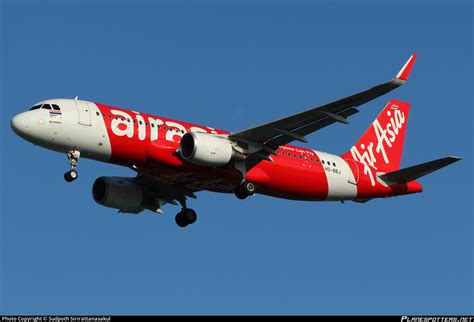 HS BBJ Thai AirAsia Airbus A320 216 WL Photo By Sudpoth