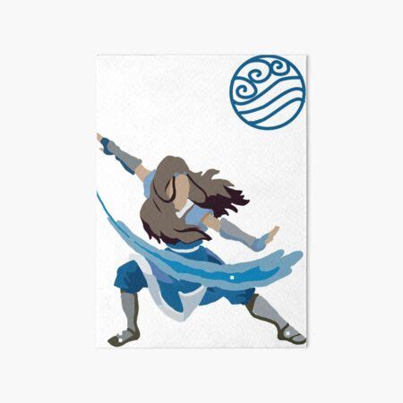 Waterbender Sticker Pack Art Board Print For Sale By Issy Cox Redbubble