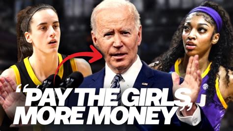 President Joe Biden DEMANDS WNBA Pay Increase For Caitlin Clark And