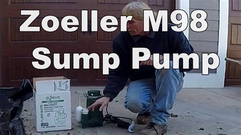 How To Set Up and Install Zoeller M98 Sump Pump - YouTube