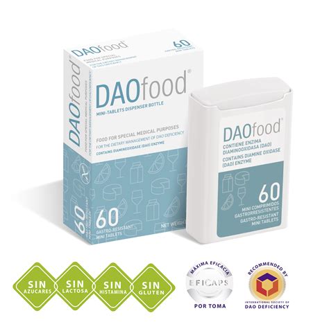 DAOfood®: Dietary management of DAO deficiency / Histamine Intolerance