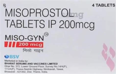 Miso Gyn 200mcg Tablet at ₹ 50/stripe | Abortion Pill in Nagpur | ID ...
