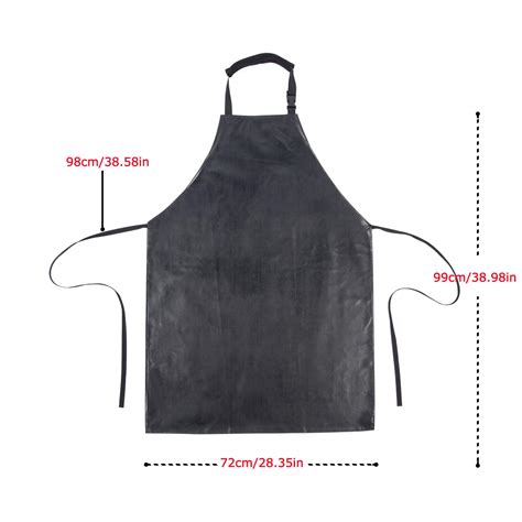 Homsolver Heavy Duty Vinyl Waterproof Apron Ultra Lightweight