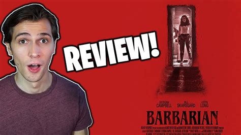 Barbarian Movie Review Non Spoiler Spoilers Youtube