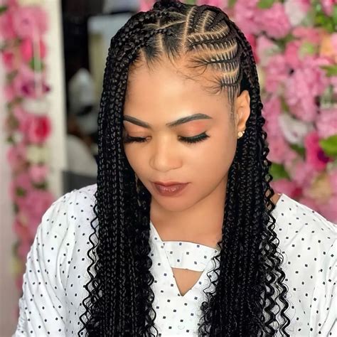 30 Braids with Curls that Are Immediate Stunners