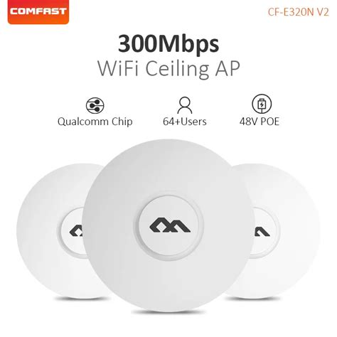 Mpbs High Power Wireless Wall Mounted Ceiling Ap Support Openwrt