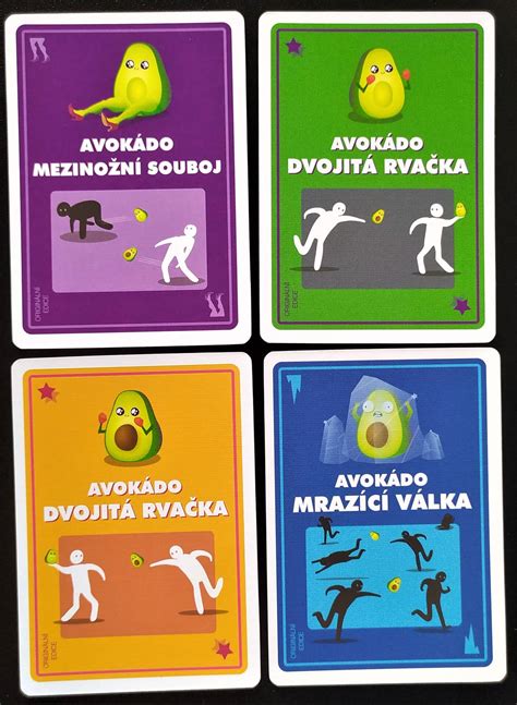 Bum Bum Avokádo – karetní vybíjená | Gaming Professors