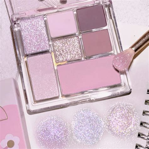 Sombra De Ojos Compacta Brillante Para Mujer Y Ni A Paleta De Sombras